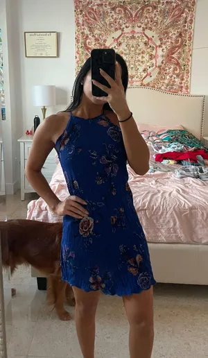 Floral Midi Dress thumbnail 1