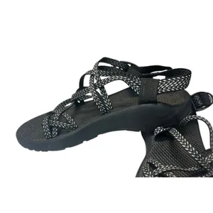 Chacos ZX/2 Classic Hiking Sandals Black White Women's Size 9 thumbnail 5