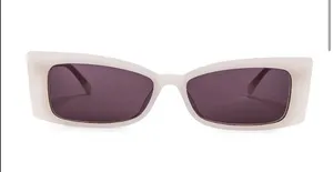 NWT Revolve my my my Dylan Sunglasses Y2K 90s Retro Ivory thumbnail 1
