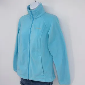 Columbia Fleece Jacket‎ Full Zip Aqua Blue Womens Size S Winter Outerwear Warm thumbnail 2