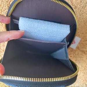 NWT Checkered Blue and Black crossbody bag thumbnail 7