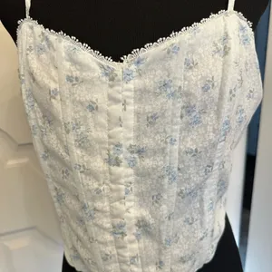Altar’d State Boned Corset Cami Spaghetti Strap Top Hook Front NWOT thumbnail 3