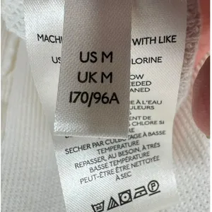 Free People Asher Thermal‎ Knit V-neck Top M thumbnail 14