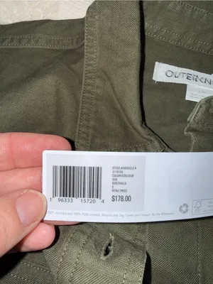 NWT‎ Olive Green Button-Front Shirt Dress size Small thumbnail 5