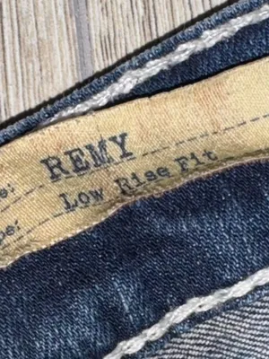 Big star remy low rise fit bootcut boot blue jeans denim thumbnail 6