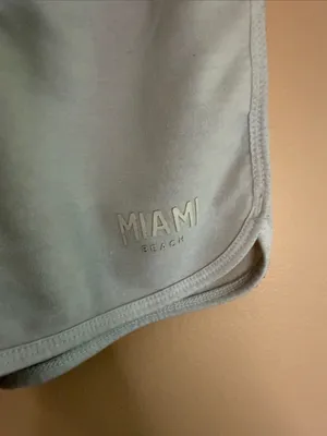 Ardene Light Gray Athletic Shorts with Black Waist Stripe thumbnail 3