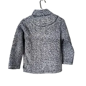 True Grit Women's Frosty Tip‎ 1/4 Zip Pullover In Vintage Blue Size Small thumbnail 4