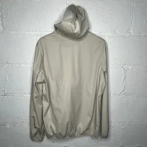 New Balance Women's Cream Hooded Running Windbreaker Jacket with Pocket‎ Size XL thumbnail 2