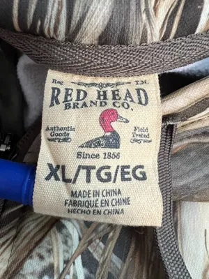 Red Head Brand Co True Timber Quarter Zip Camouflage Hooded Pullover thumbnail 5