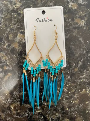 Bohemian Earrings Handmade thumbnail 2