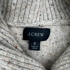 J. Crew Rugged Merino Shawl Collar Donegal Sweater Knit Pullover thumbnail 3
