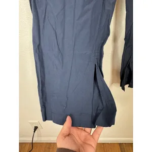 Kal Rieman Split Hem Capri Navy‎ Size Xsmall Blue thumbnail 4