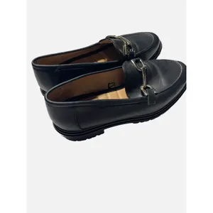 Rachel Zoe Mila Loafers Womens‎ 9 Black Bit Lug Sole Preppy Classic Office Shoes thumbnail 3