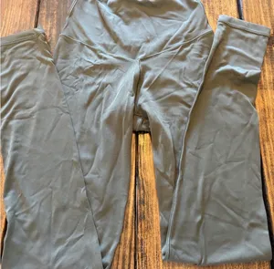Aerie Offline Army Green Leggings thumbnail 4