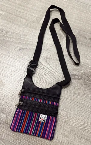 •PERU• CROSSBODY BAG Purple thumbnail 1