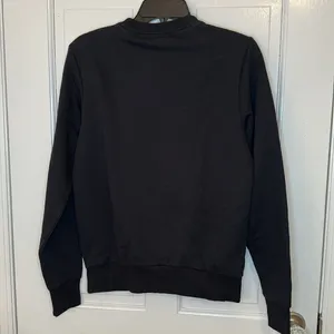 Reebok Black‎ Logo Sweatshirt size XS NWT thumbnail 3