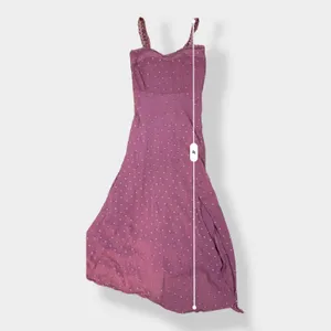 Revolve Rebecca Taylor‎ Swiss Dot Chiffon Maxi Dress Pink Size 0 Party Sundress thumbnail 7