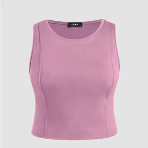 NWT Cider Stitch Tank Top & Elastic Waist Pants Curve Plus Mauve Set Women's 2XL thumbnail 4