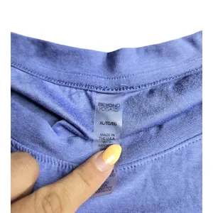 Beyond Yoga Purple Featherweight Cropped Tee Size: XL thumbnail 2