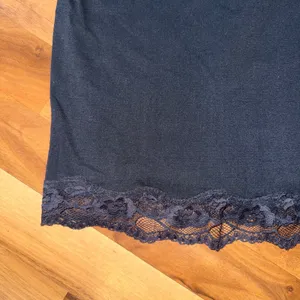Grane Lace Trim Cami Tank Top XL Nylon Spandex V Neck Adjustable‎ Straps Y2K thumbnail 2
