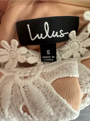 Lulu's Key to My Heart White Lace Strapless Bodycon Dress Size Small thumbnail 5