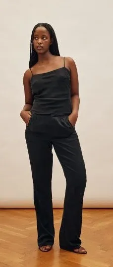 NWOT Djerf Avenue On the Go Pant in Ash thumbnail 1