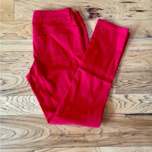 The Limited Denim Red 678 Skinny Jeans Sz 2 thumbnail 4