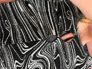 ZARA Set Matching Knit Marble Jacquard Printed  thumbnail 7