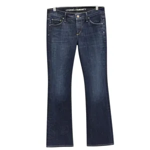 Citizens of Humanity Dita Petite Bootcut Jeans Women's 27 Dark Wash Stretch‎ thumbnail 3