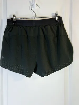 Lululemon Black Final Mile Run Shorts 3” inseam thumbnail 4