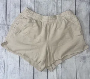 Aerie Cream Sweat Shorts thumbnail 1