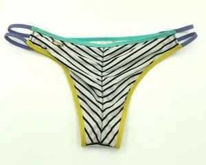 Victoria’s Secret Striped Push Up Racer Back Bikini Set Size 34D/M thumbnail 12