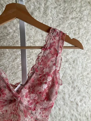 Tilly'S Women'S Full Tilt Pink Lace Tank Top~Size Xxs/Petite~Nwt! thumbnail 4