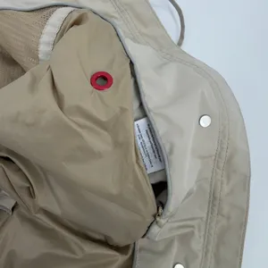 GEOX Respira Womens Beige Utility Jacket Size 8 Breathable Windproof Coat W5220D thumbnail 7