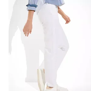 NWOT American Eagle AE '90s Straight Jean white 14 Stretch thumbnail 5