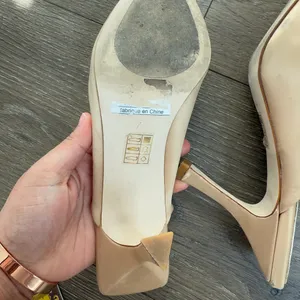 Jeffrey Campbell x REVOLVE Viviana Mules Satin‎ Creme Rhinestones 7 Kitten Heel thumbnail 6
