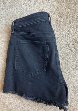 Hollister Black Jean Shorts thumbnail 3