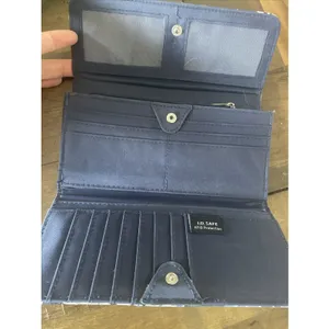 Nautica Floral‎ RFID Trifold Wallet Womens Size OS Blue Vegan Leather Clutch thumbnail 4