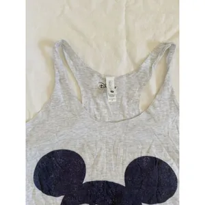 Disney Mickey Mouse 13.1 Half Marathon Racerback Tank Size S Gray RunDisney thumbnail 6