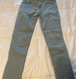 American Eagle Outfitters Sage Green Skinny Jeans thumbnail 2