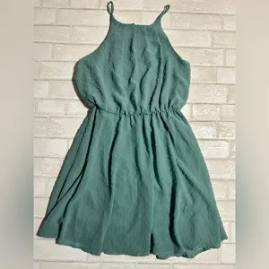 Francesca’s Fit & Flare Mini Dress | Romantic Coastal Size Med thumbnail 2