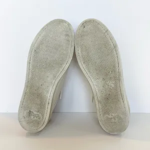 Coach Porter Lace Up Sneakers in White & Navy thumbnail 6