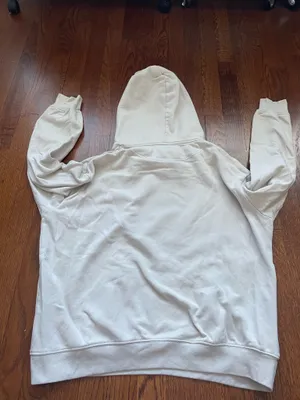 H&M Cream Hoodie Medium thumbnail 2