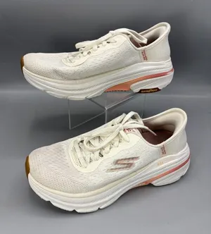 Skechers Arch Fit 2.0 Running Shoes Womens US 6.5 Cream Cushioning 128947-NTPK thumbnail 1