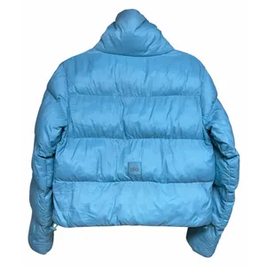 Aloha Island Alo Yoga Gold Rush Puffer Jacket‎ Chalk Blue Women's Size XS thumbnail 2