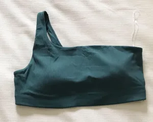 Lululemon Ribbed Nulu Asymmetrical Yoga Bra Light Support thumbnail 5