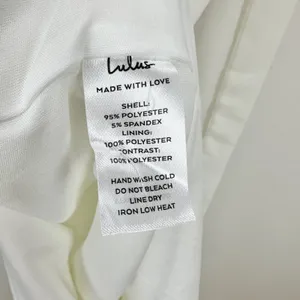 Lulus Splendid Love White Bustier Tie-Strap Mermaid Maxi Dress Wedding Large NWT thumbnail 11