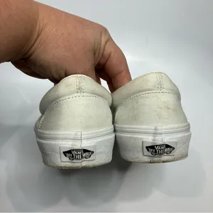 Vans all white slip on‎ shoes unisex sizes thumbnail 6