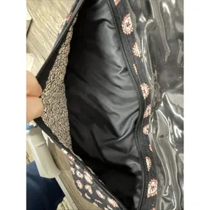 Vera Bradley Quilted Handbag &‎ Hanging Travel Organizer Medallion Print Set thumbnail 14