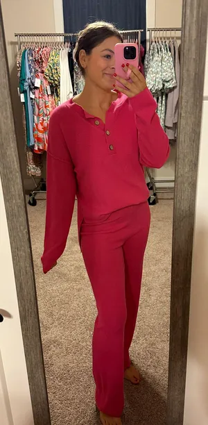 Sweater Set Pink Size M thumbnail 5